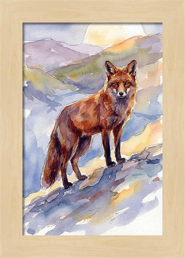Red Fox In Nature