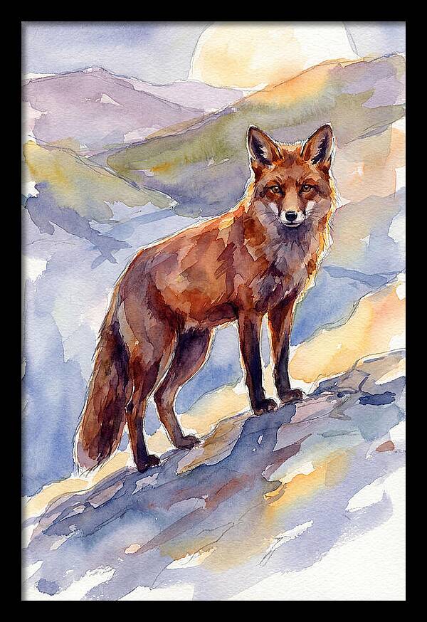 Red Fox In Nature