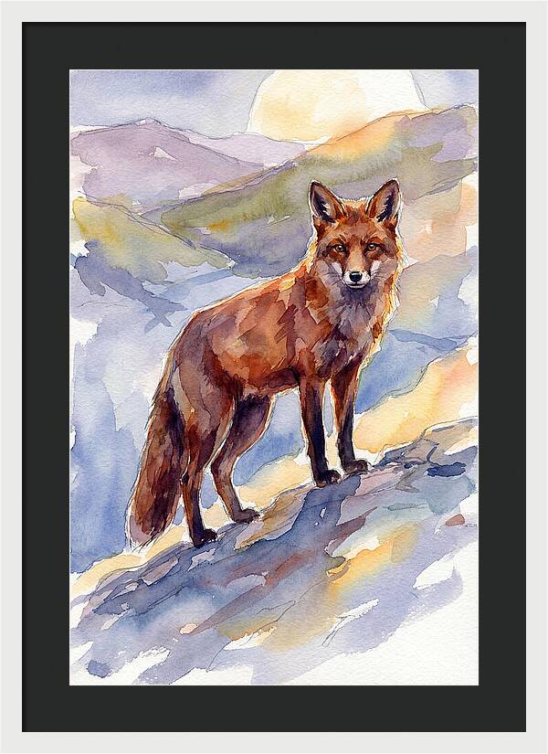 Red Fox In Nature
