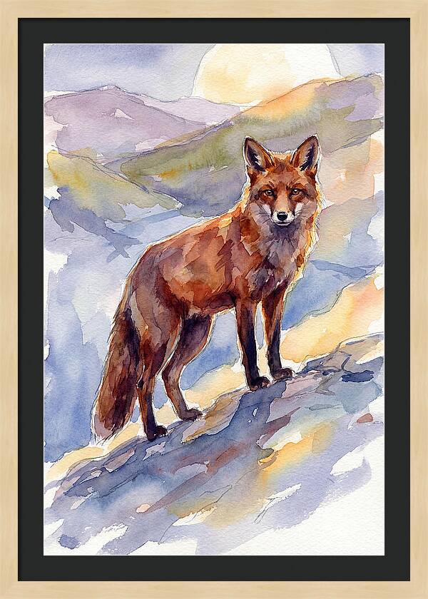 Red Fox In Nature