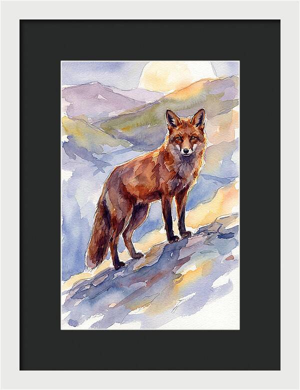 Red Fox In Nature