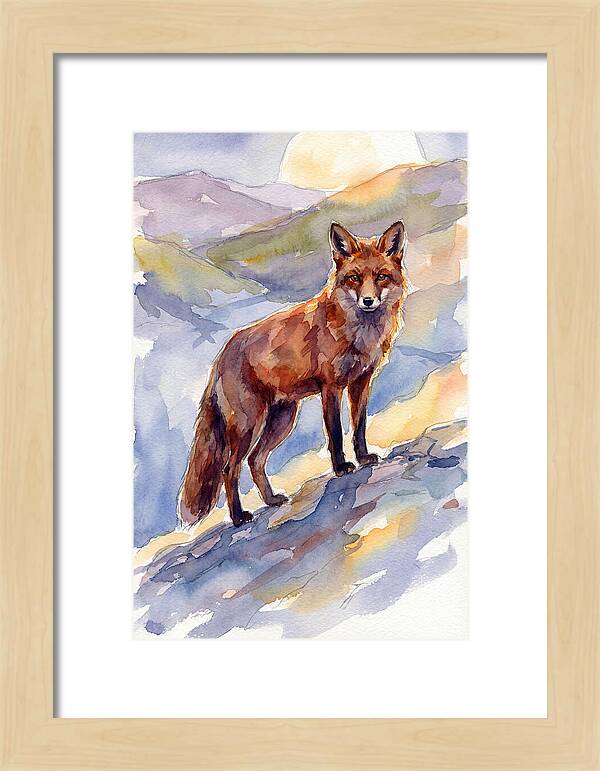 Red Fox In Nature