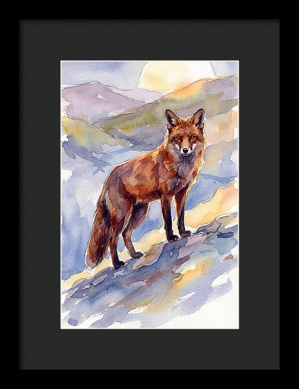 Red Fox In Nature