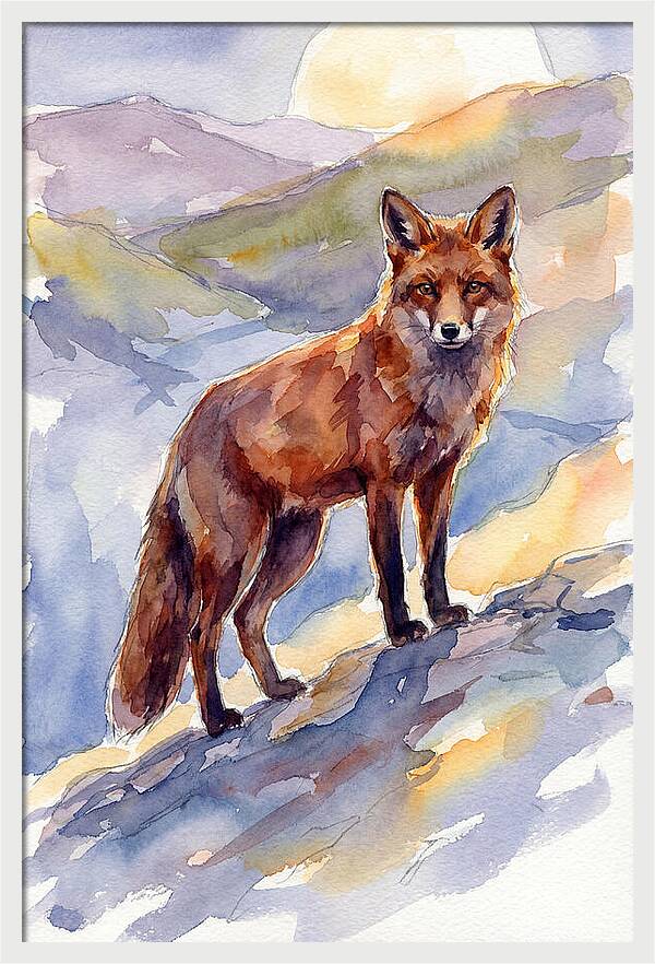 Red Fox In Nature