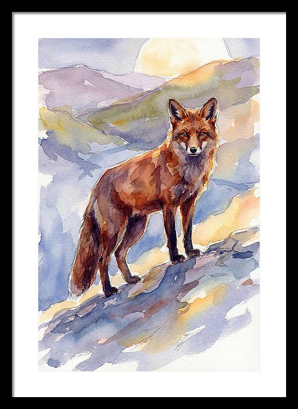 Red Fox In Nature