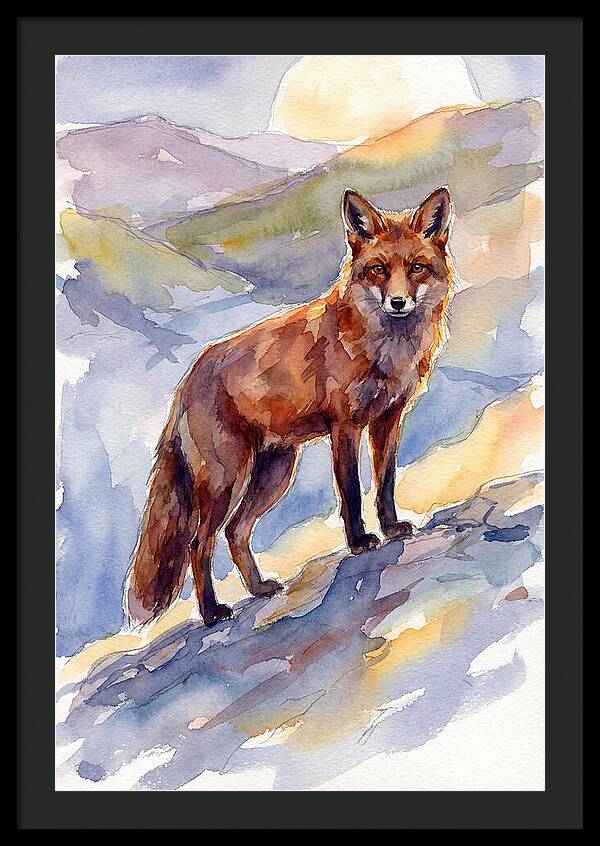Red Fox In Nature