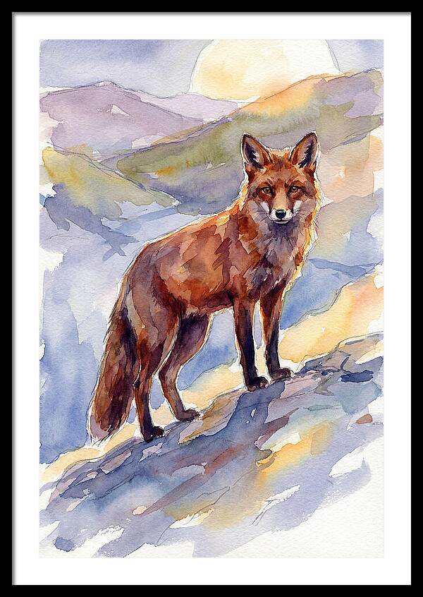 Red Fox In Nature