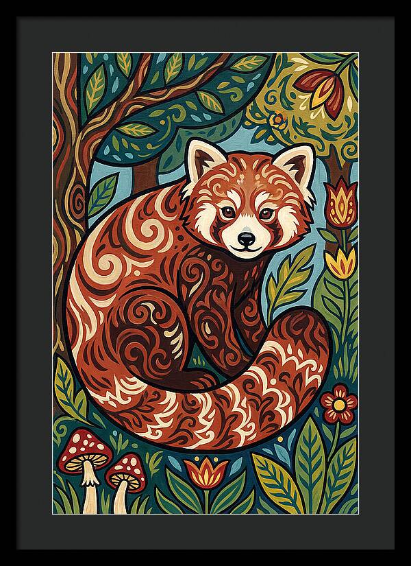 Red Panda In Nature