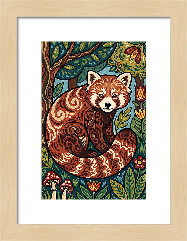 Red Panda In Nature