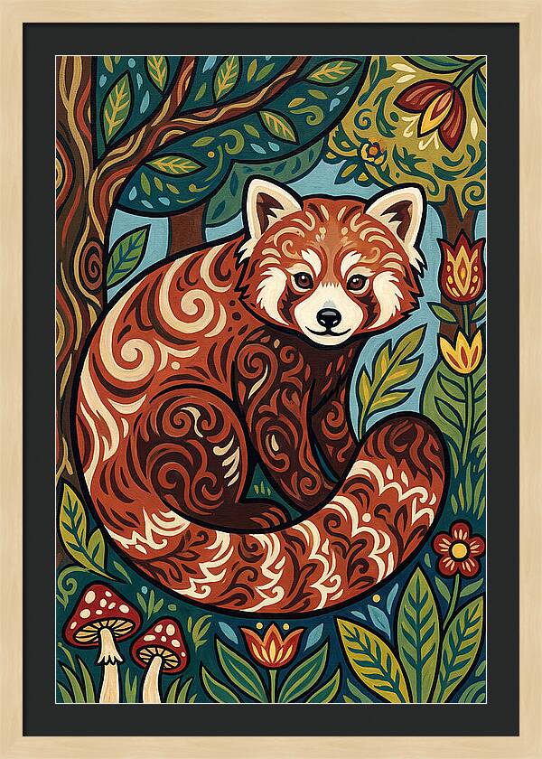 Red Panda In Nature