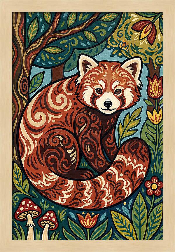 Red Panda In Nature