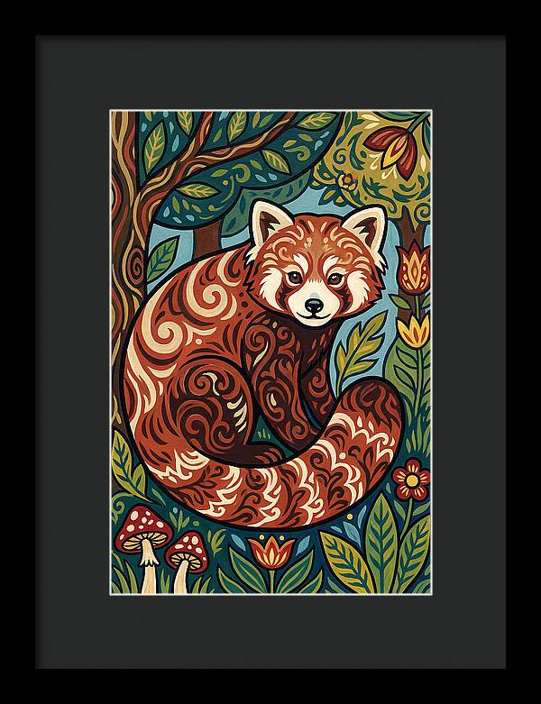 Red Panda In Nature