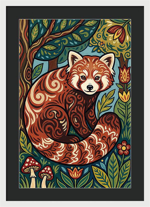 Red Panda In Nature