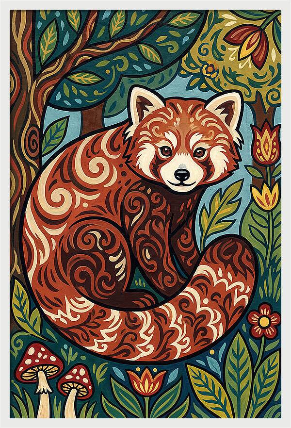 Red Panda In Nature