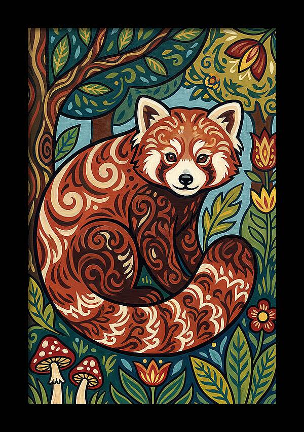 Red Panda In Nature