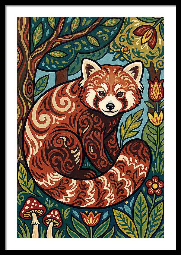 Red Panda In Nature