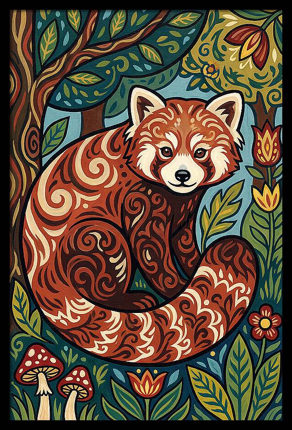 Red Panda In Nature