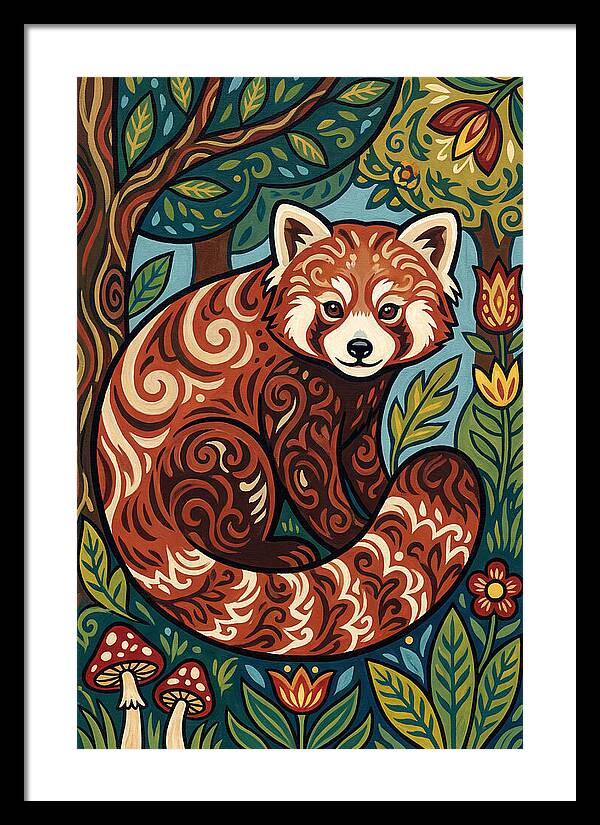 Red Panda In Nature