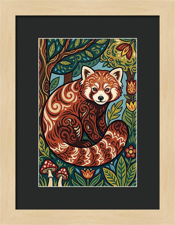 Red Panda In Nature