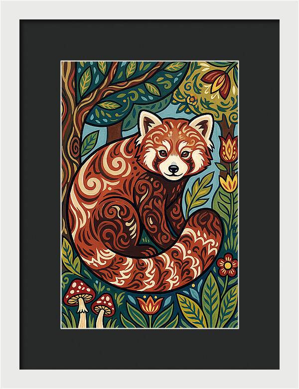 Red Panda In Nature