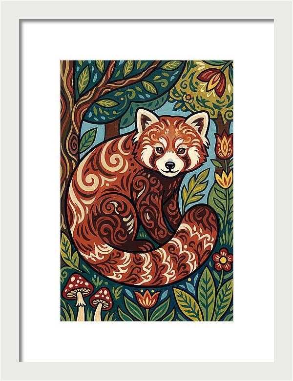 Red Panda In Nature