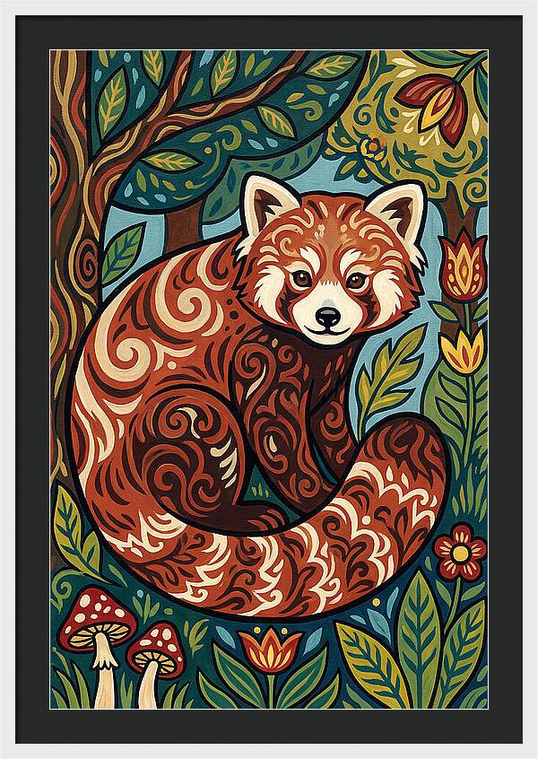 Red Panda In Nature