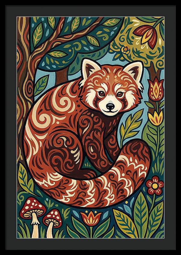 Red Panda In Nature