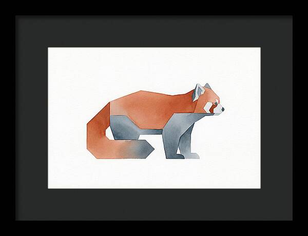 Red Panda Minimalism