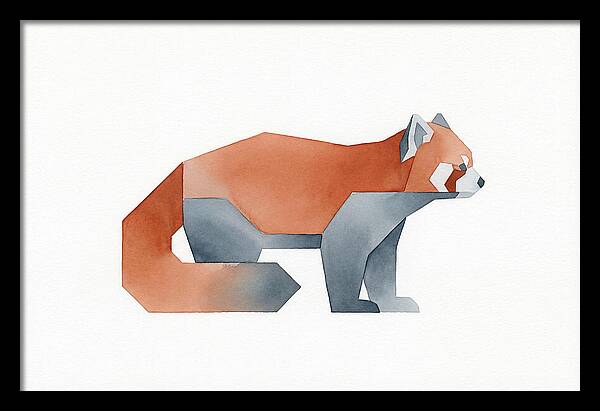 Red Panda Minimalism