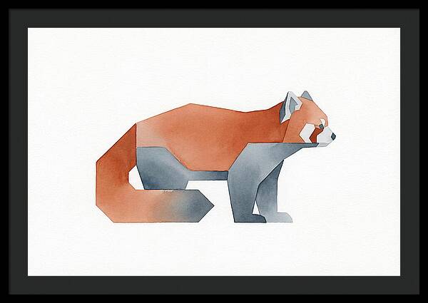 Red Panda Minimalism
