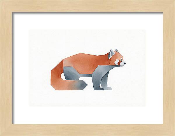Red Panda Minimalism