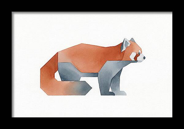 Red Panda Minimalism