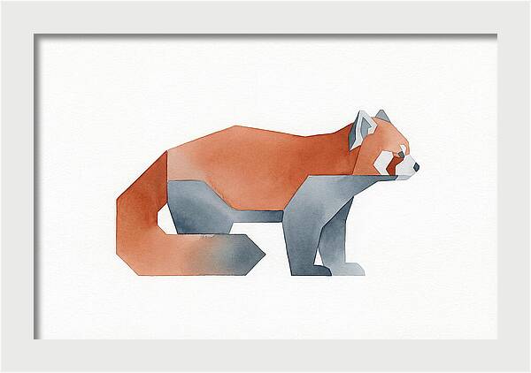 Red Panda Minimalism