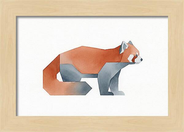 Red Panda Minimalism