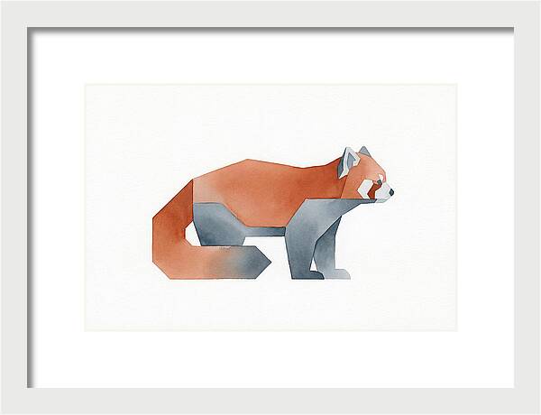 Red Panda Minimalism