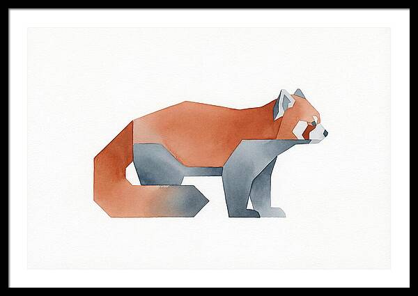 Red Panda Minimalism