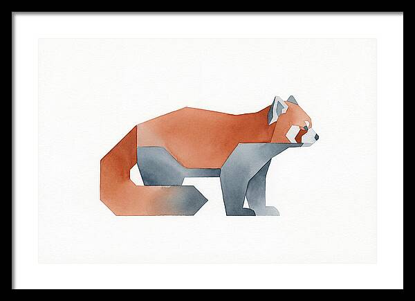 Red Panda Minimalism