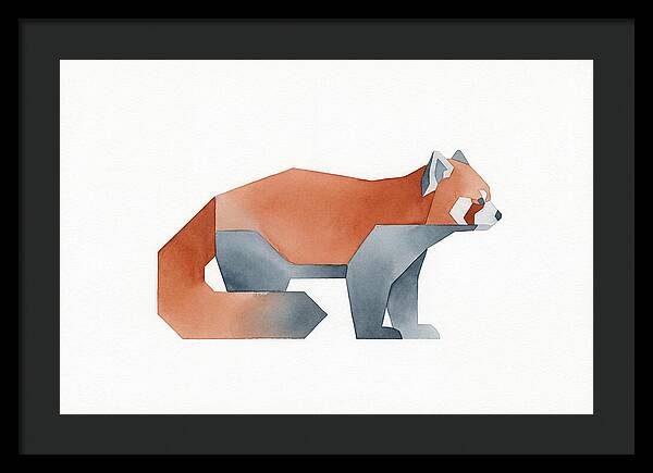Red Panda Minimalism