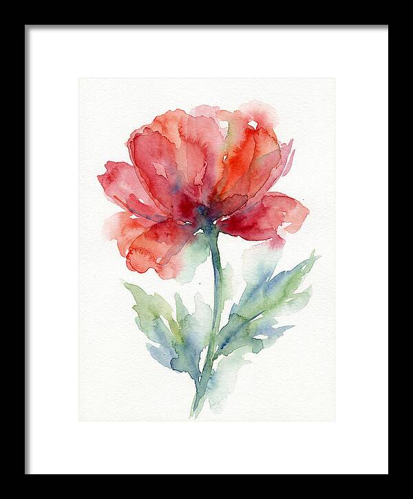 Red Poppy Blossom