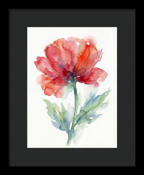 Red Poppy Blossom