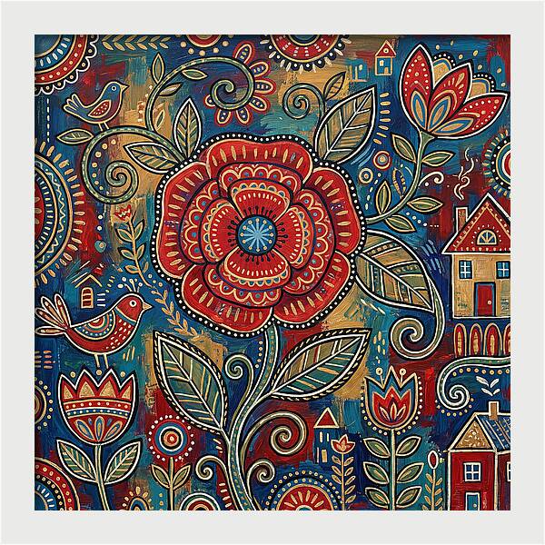 Red Poppy Folk