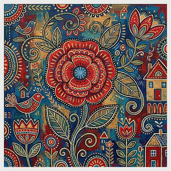 Red Poppy Folk