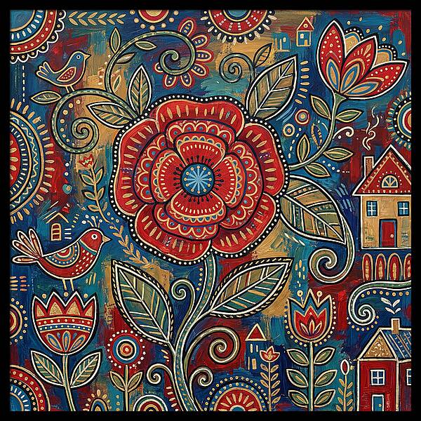 Red Poppy Folk