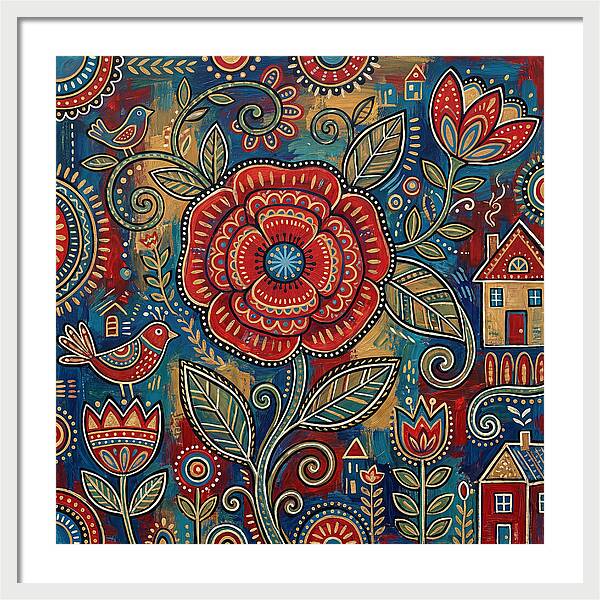 Red Poppy Folk