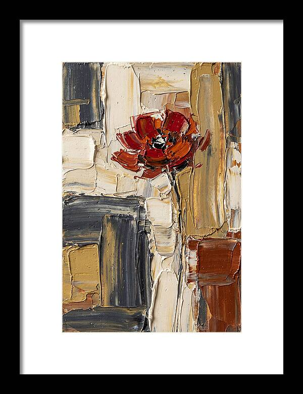 Red Poppy In Bold Colors