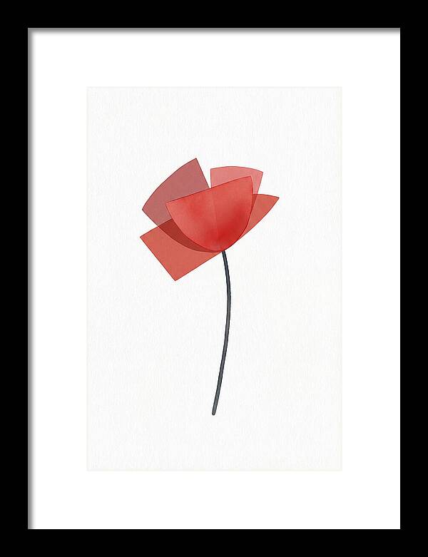 Red Poppy Minimalism