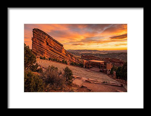 Red Rocks Amphitheatre Sunset