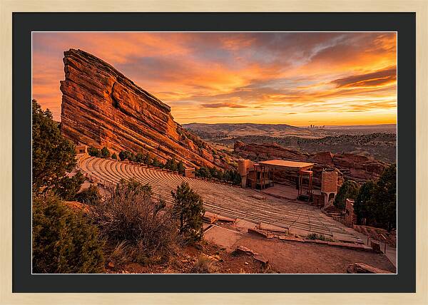Red Rocks Amphitheatre Sunset