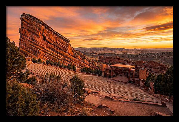Red Rocks Amphitheatre Sunset