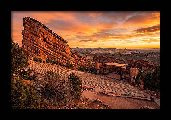 Red Rocks Amphitheatre Sunset
